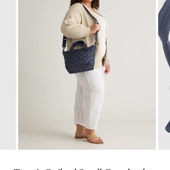 Quince Quilted Tote Bag - Picture 4 of 10